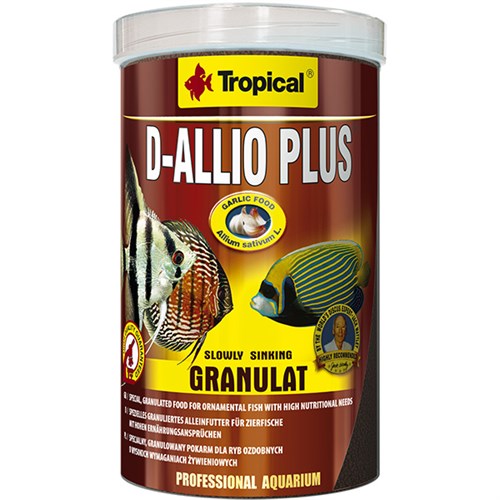 Tropical D-Allio Plus Granulat Discus Balıklar için Sarımsaklı Granül Balık Yemi