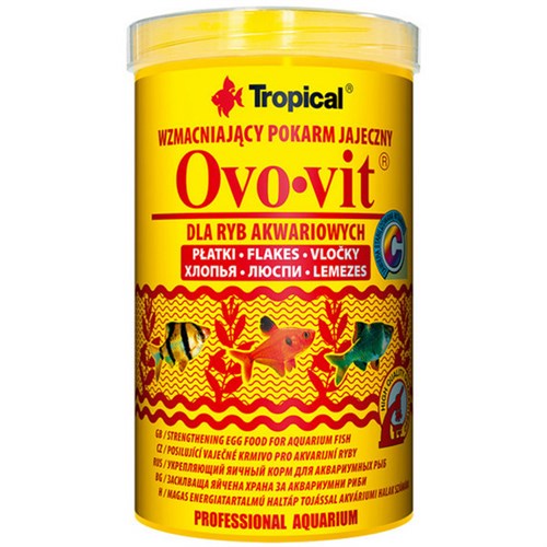 Tropical Ovo-Vit Yumurta Katkılı Güçlendirici Pul Balık Yemi