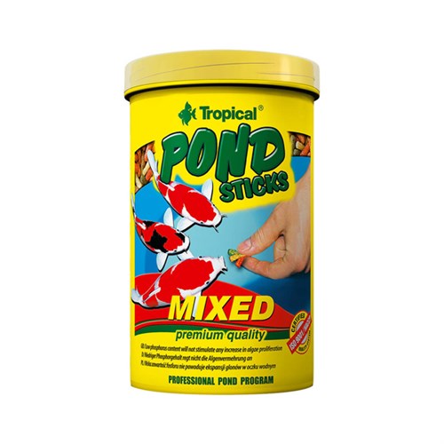 Tropical Pond Sticks Mixed Havuz Balıkları için Çubuk Yem