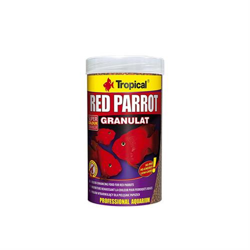 Tropical Red Parrot Granulat Kırmızı Papağan Balıkları için Granül Balık Yemi