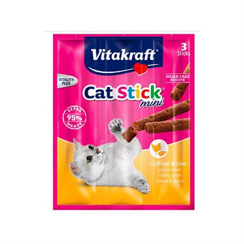 Vitakraft Stick Kümes Hayvanlı ve Ciğerli Stick Kedi Ödül Maması