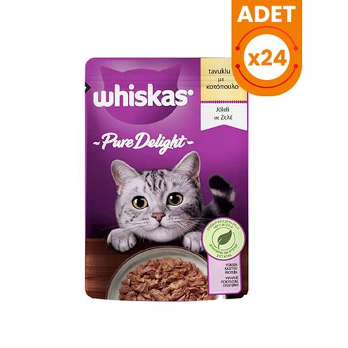 Whiskas Pouch Tavuklu Yetişkin Konserve Kedi Maması