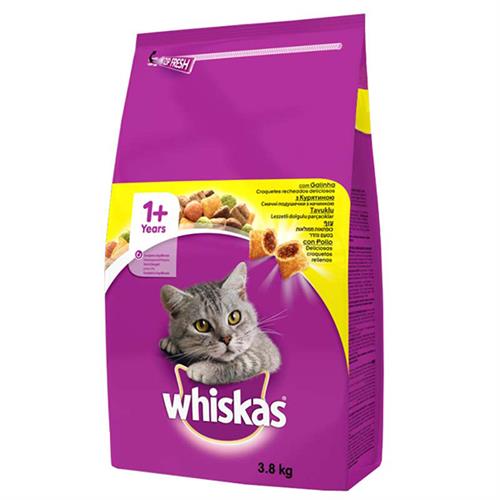 Whiskas Tavuklu ve Sebzeli Yetişkin Kedi Maması