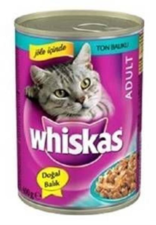 Whiskas Ton Balıklı Yetişkin Konserve Kedi Maması