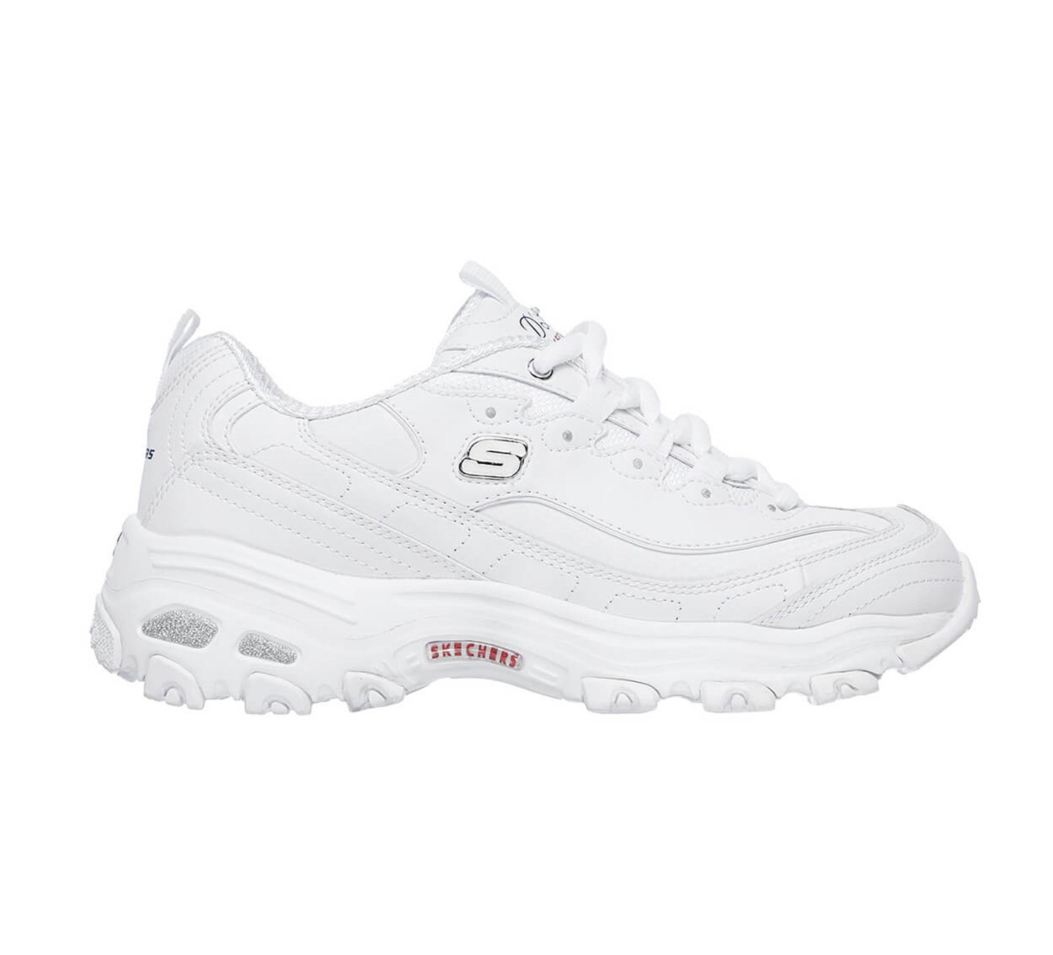 White start. Skechers d Lites 3 Бишкек. Скетчерс одежда.