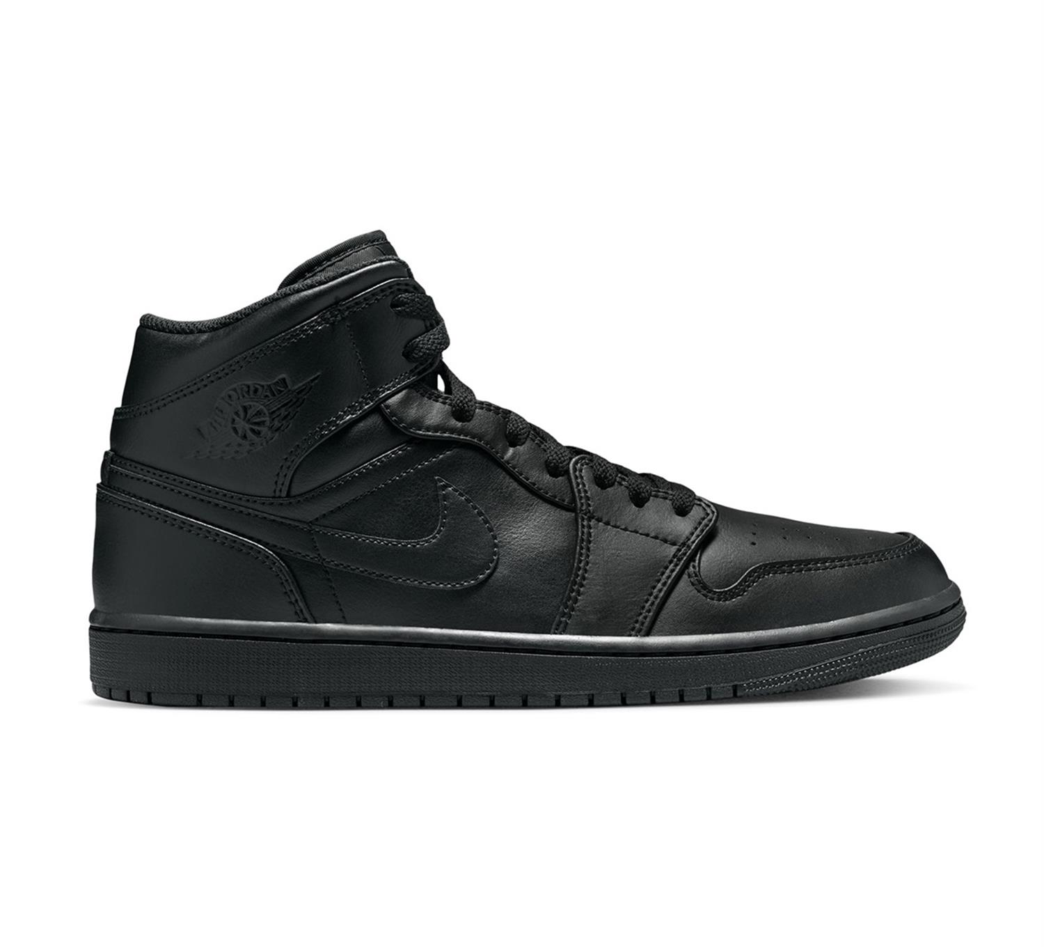 Nike Air Jordan 1 Mid Sneaker Erkek Ayakkabı 554724-093