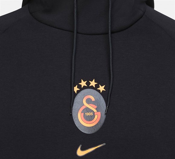 Nike Galatasaray Fleece Erkek Kapüşonlu Sweatshirt CK9366-010
