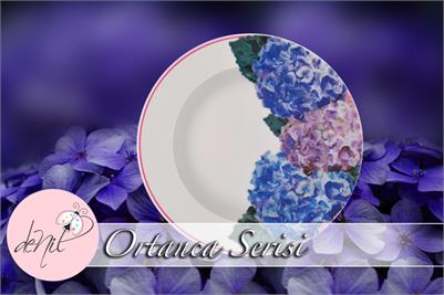 21 cm Porselen Tabak
