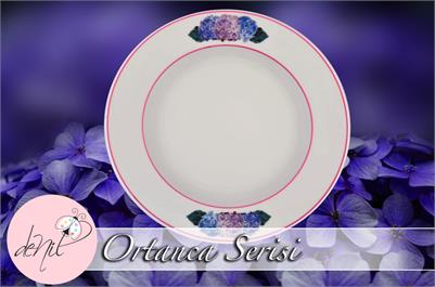 27 cm Porselen Tabak