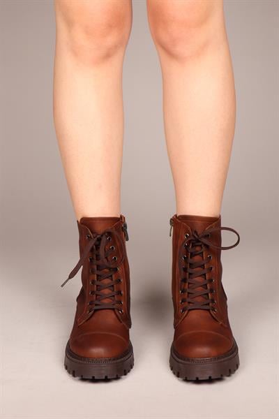 ADRİENN Dikiş Detaylı Kadın Bot TABA