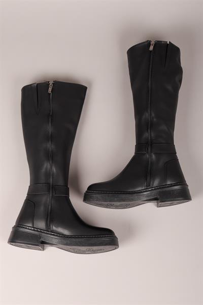 ARYA Toka Detaylı Çizme SİYAH