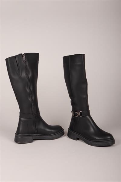 ARYA Toka Detaylı Çizme SİYAH