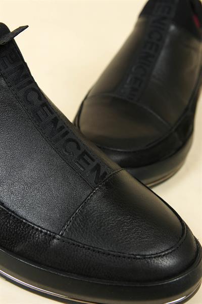 Bağcıksız Erkek Casual Ayakkabı SİYAH