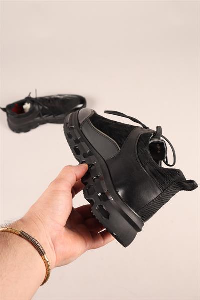 Baskı Detaylı Garnili Erkek Casual Ayakkabı S