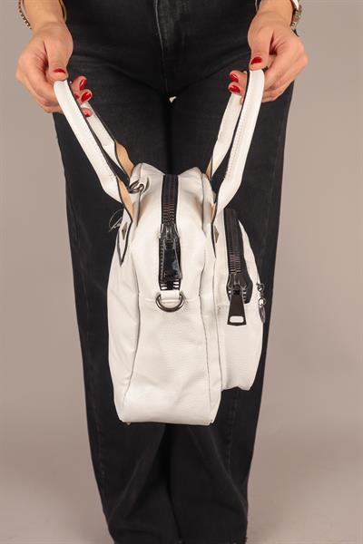 Çok Fonksiyonlu Çanta BEYAZ