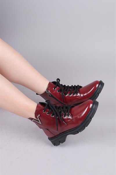 DAYTON V Tokalı Bağcıklı Bot BORDO