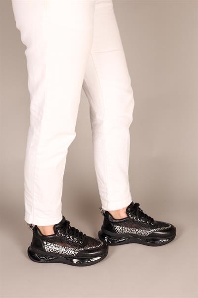 EİLİS File Bağcıklı Sneakers SİYAH