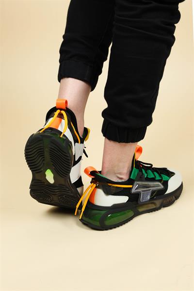 GUJA Bağcık Detaylı Triko Erkek Spor Ayakkabı