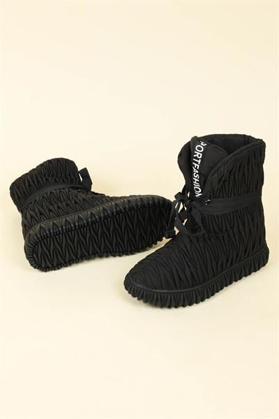 GUJA Dikiş Detaylı Şişme Bot SİYAH