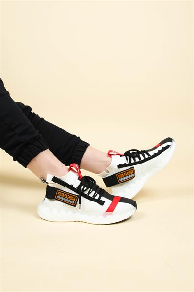 GUJA Şeffaf Taban Triko Erkek Spor Ayakkabı B