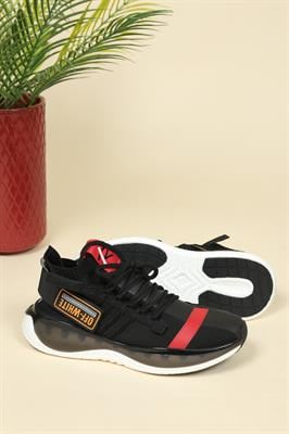 GUJA Şeffaf Taban Triko Erkek Spor Ayakkabı S