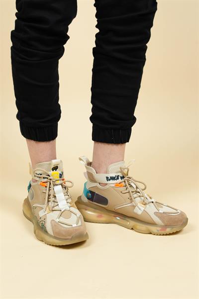 GUJA Triko Cilt Garnili Bilekli Erkek Sneaker