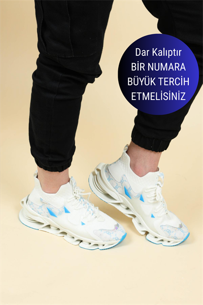 GUJA Yaylı Taban Triko Erkek Spor Ayakkabı BE