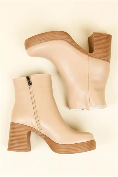 Kalın Topuklu Bot NUT