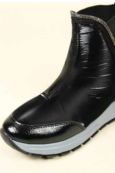 Lastikli Rugan Garnili Paraşüt Spor Bot SİYAH