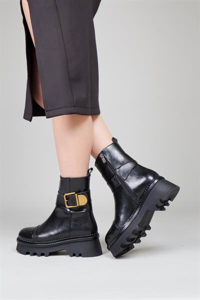 LENKA Toka Detaylı Kadın Bot SİYAH