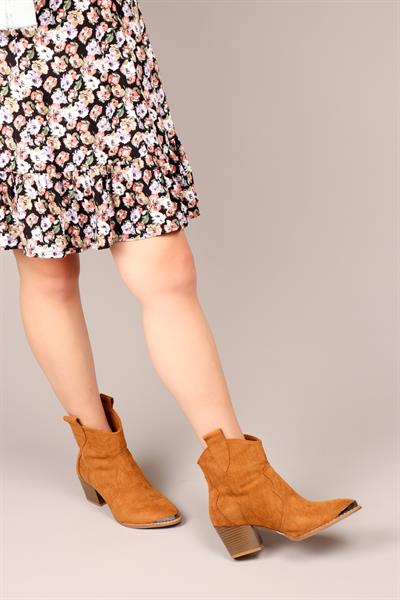 MAİR Topuklu Western Bot TABA