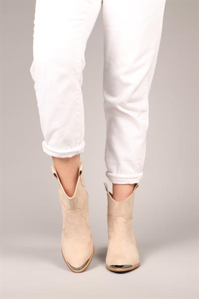 MAİR Topuklu Western Bot TEN