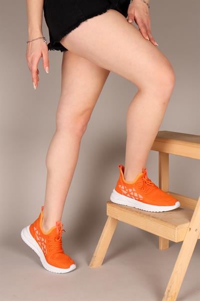 MARİANA Triko Spor Ayakkabı TURUNCU