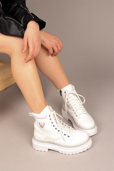 MARİT Bağcıklı Bot BEYAZ