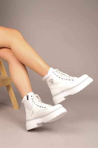 MARİT Bağcıklı Bot BEYAZ