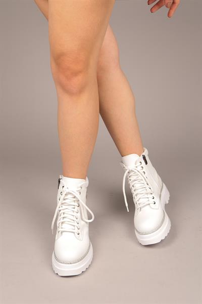 MARİT Bağcıklı Bot BEYAZ