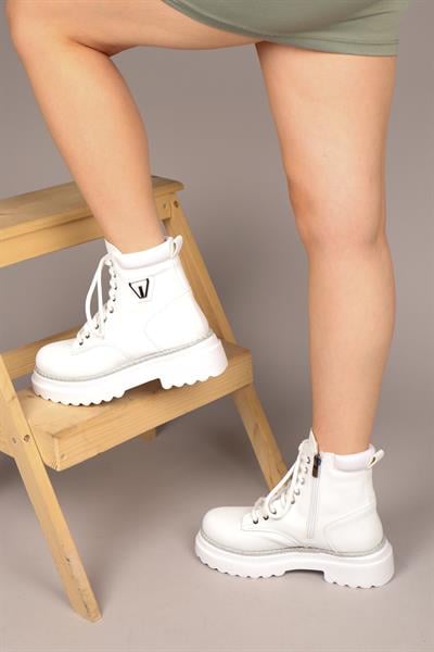 MARİT Bağcıklı Bot BEYAZ