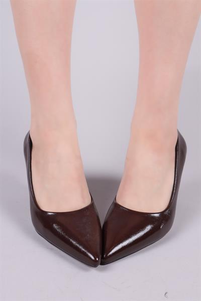 PEDRO Arkası Kapalı Stiletto KAHVERENGİ
