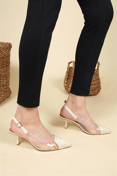 Piliseli Şeffaf Stiletto NUT