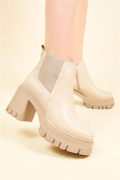 Platform Topuklu Lastikli Bot TEN