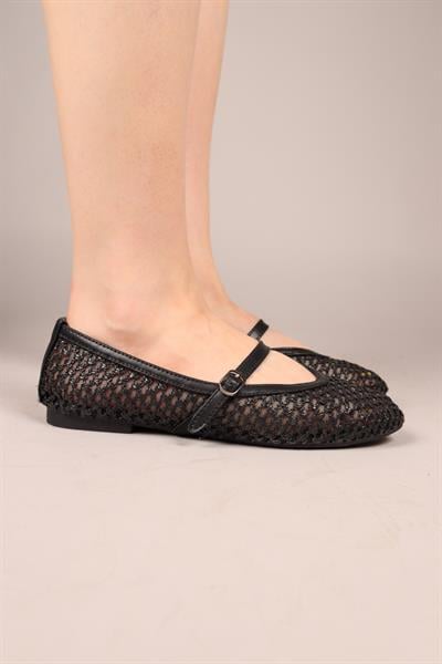 POPSİ Örgü Babet SİYAH