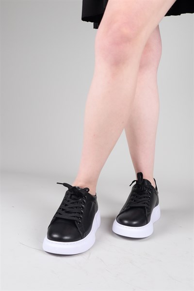 ROBORE Bağcıklı Sneakers  SİYAH