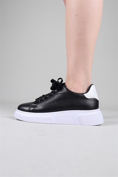 ROBORE Bağcıklı Sneakers  SİYAH