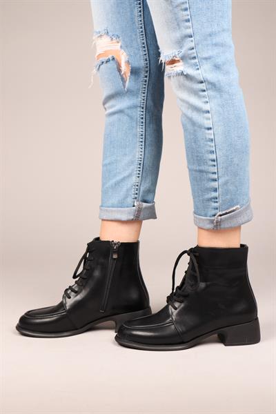 SATU Bağcıklı Bot SİYAH