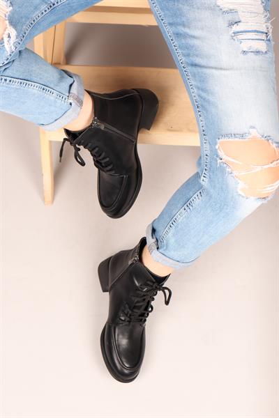 SATU Bağcıklı Bot SİYAH