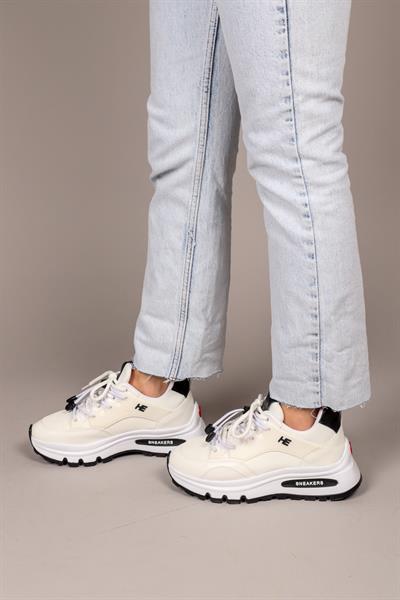 SOPHIE Bağcıklı Sneakers BEYAZ