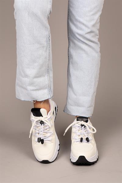 SOPHIE Bağcıklı Sneakers BEYAZ