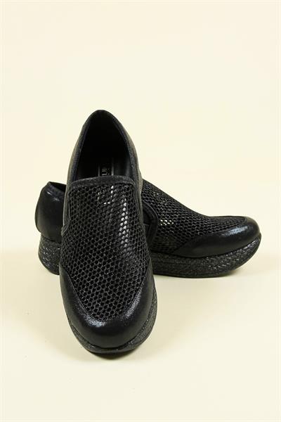 Sultan File Garnili Ayakkabı SİYAH