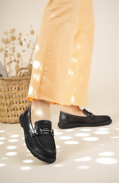 Tokalı File Babet SİYAH