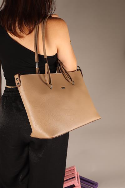 Yavrulu Kol Çantası VİZON